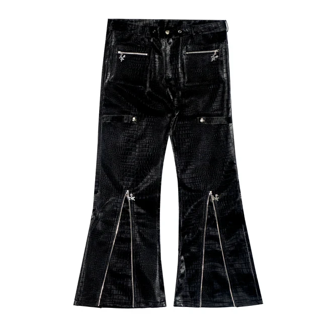 HF CROC LEATHER PANTS
